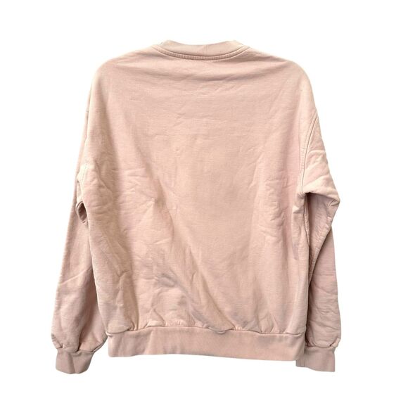 PS PAUL SMITH Swirl Logo Crewneck Sweatshirt Pink XL - Picture 3 of 5